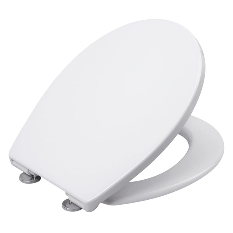 Belfry Bathroom Azurine Soft Close Elongated Toilet Seat Wayfair.co.uk